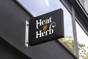 Heat and Herb  | Logo Design by H-H Arts