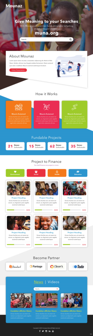 Web Design by pb for Maseyan | Design #23365529