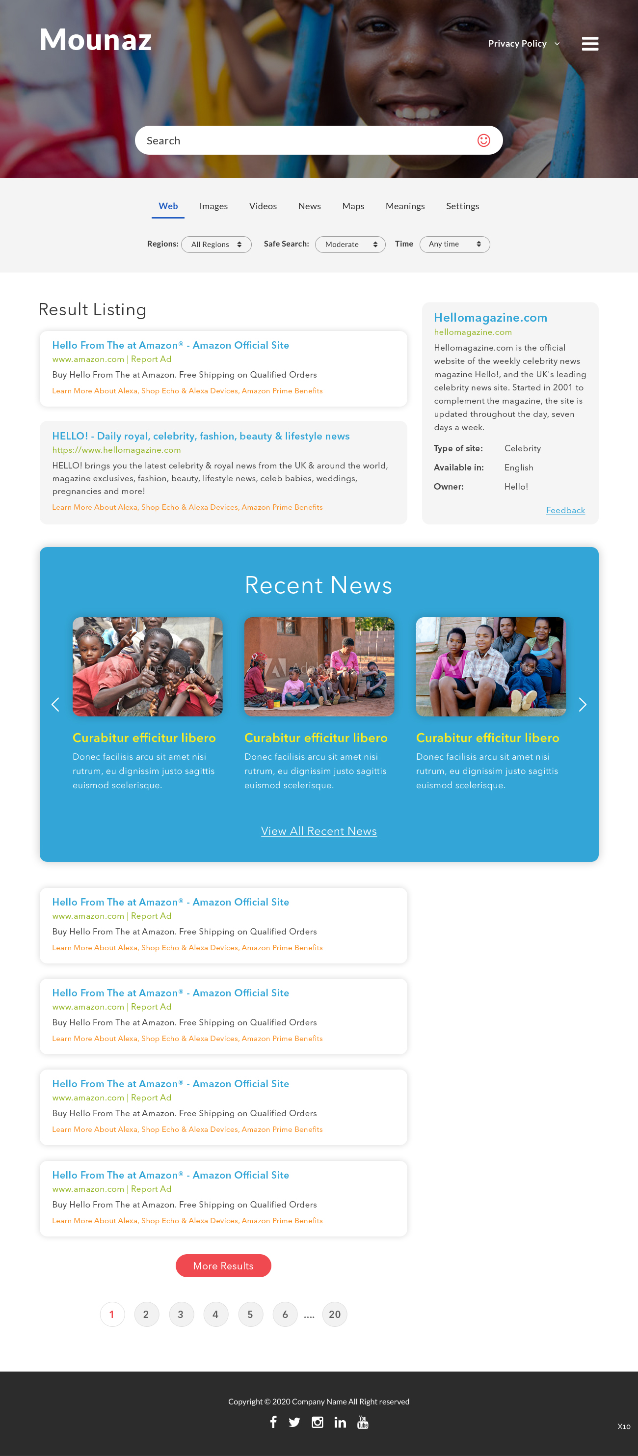 Web Design by pb for Maseyan | Design #23401900