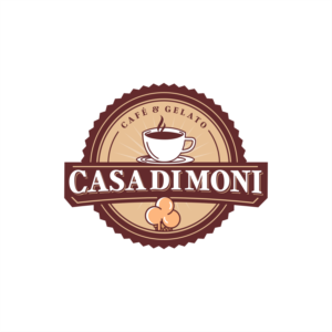 name: Casa di Moni and slogan: Café & Gelato | Logo Design by ThiagoB