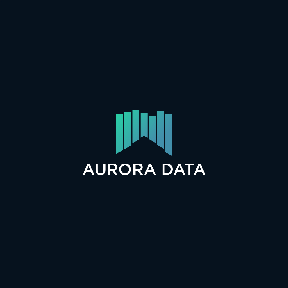 Modern, Colorful, Software Service Logo Design for Aurora Data by ...