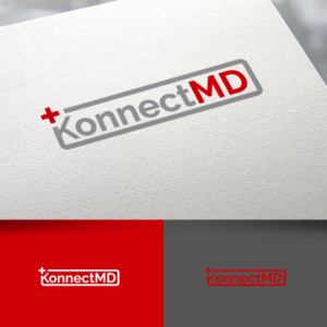 KonnectMD  | Logo Design by rafaeldsgn