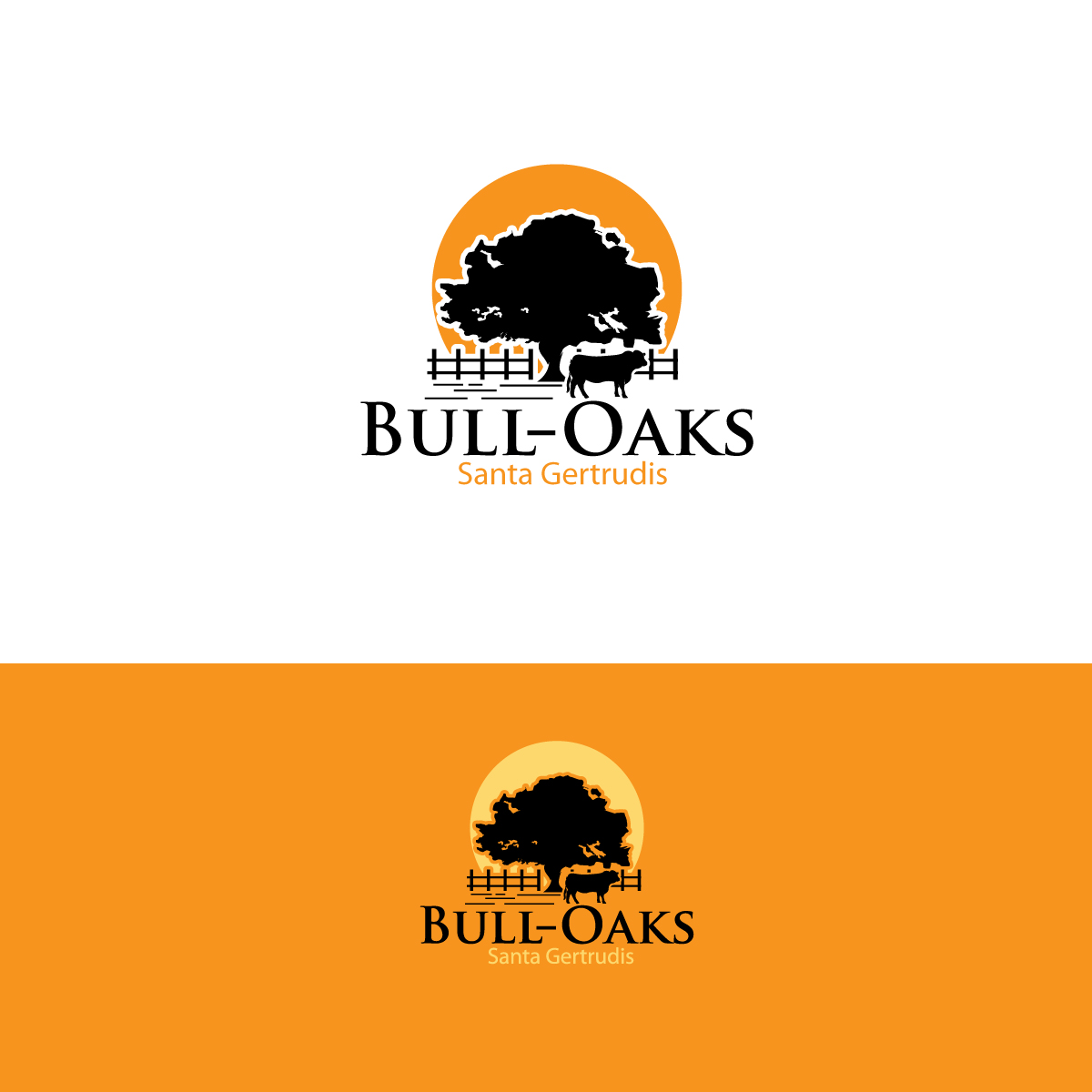 Logo Design by brand maker for Bull-Oaks | Design #23364143