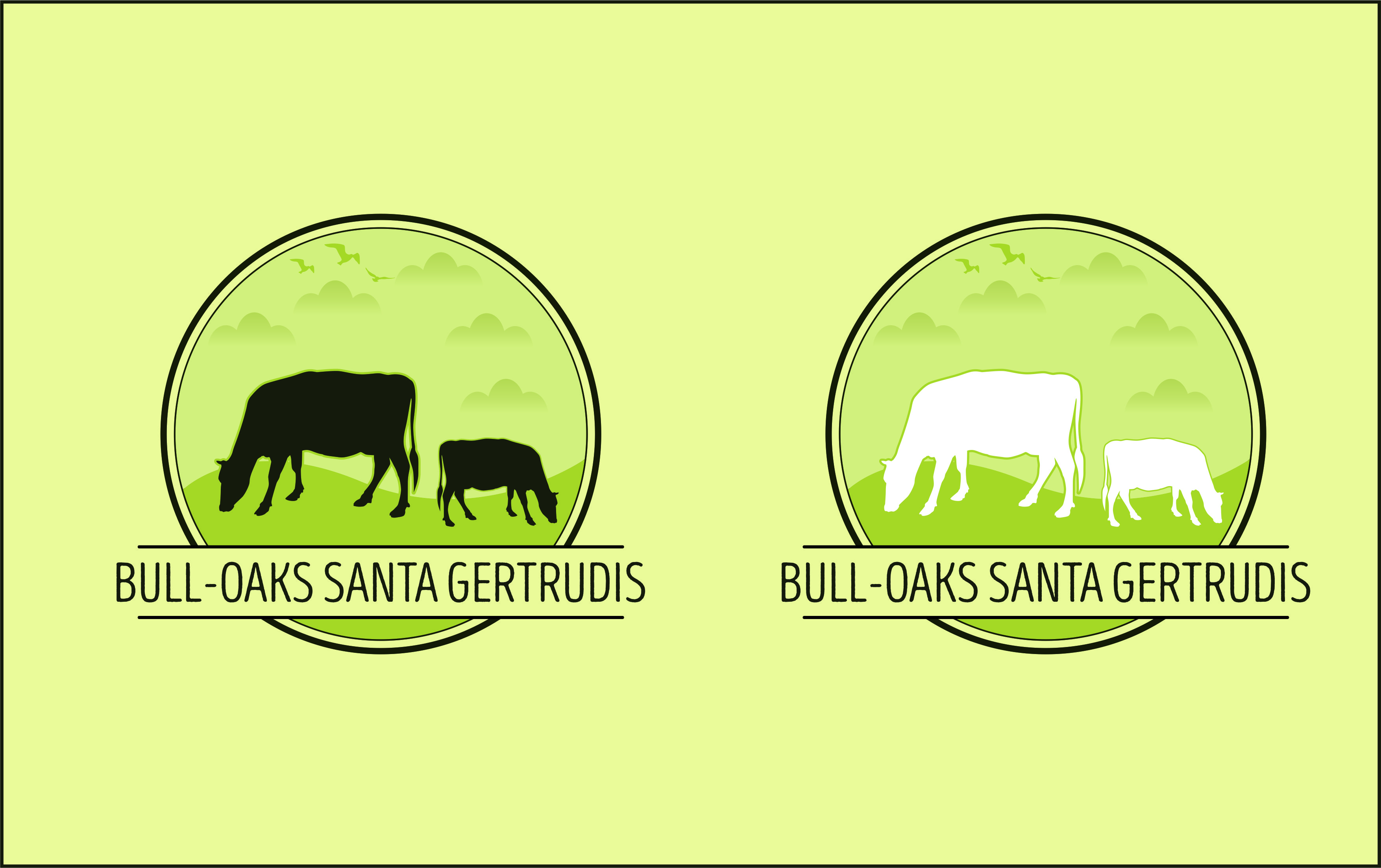 Logo Design by waleed12 for Bull-Oaks | Design #23407597