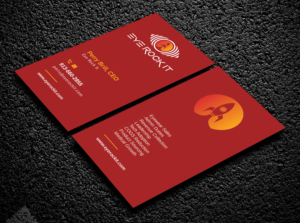 Rocket business  card | Diseño de Tarjeta de Presentación por Bold Pixels