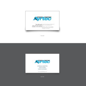 Business Card Design by sumanbanikbd2014 for Ayrtec Pty Ltd | Design: #23358771