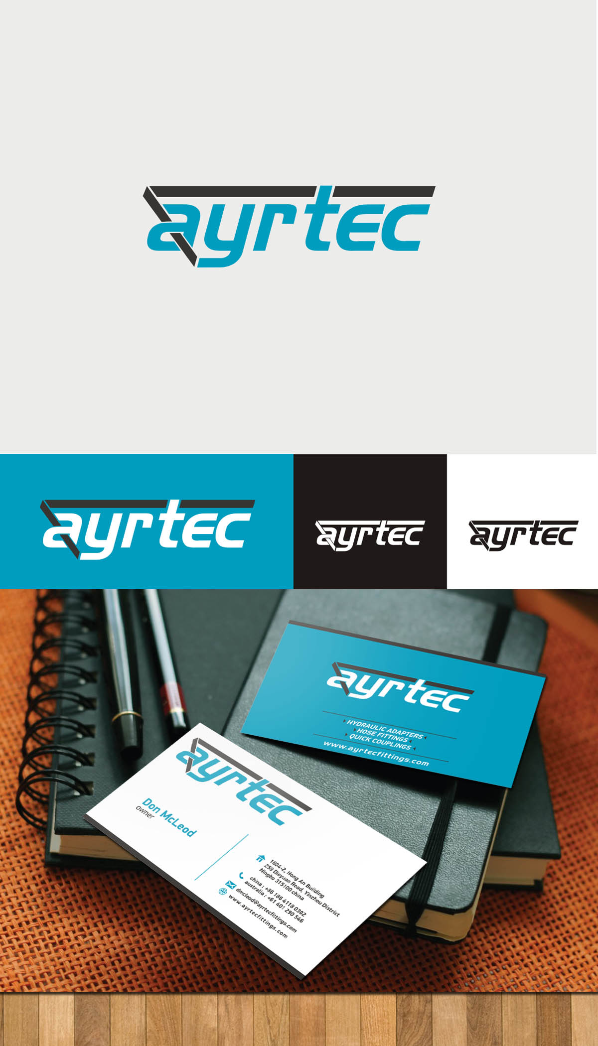 Business Card Design by Falih A for Ayrtec Pty Ltd | Design #23378307