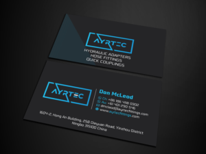 Business Card Design by Verified artistry (Design garden) for Ayrtec Pty Ltd | Design: #23371830