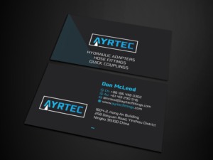 Business Card Design by Verified artistry (Design garden) for Ayrtec Pty Ltd | Design: #23371833