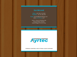 Diseño de Tarjeta de Presentación por Creations Box 2015 para Ayrtec Pty Ltd | Diseño #23364480