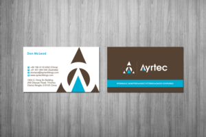 Business Card Design by Creations Box 2015 for Ayrtec Pty Ltd | Design: #23364498