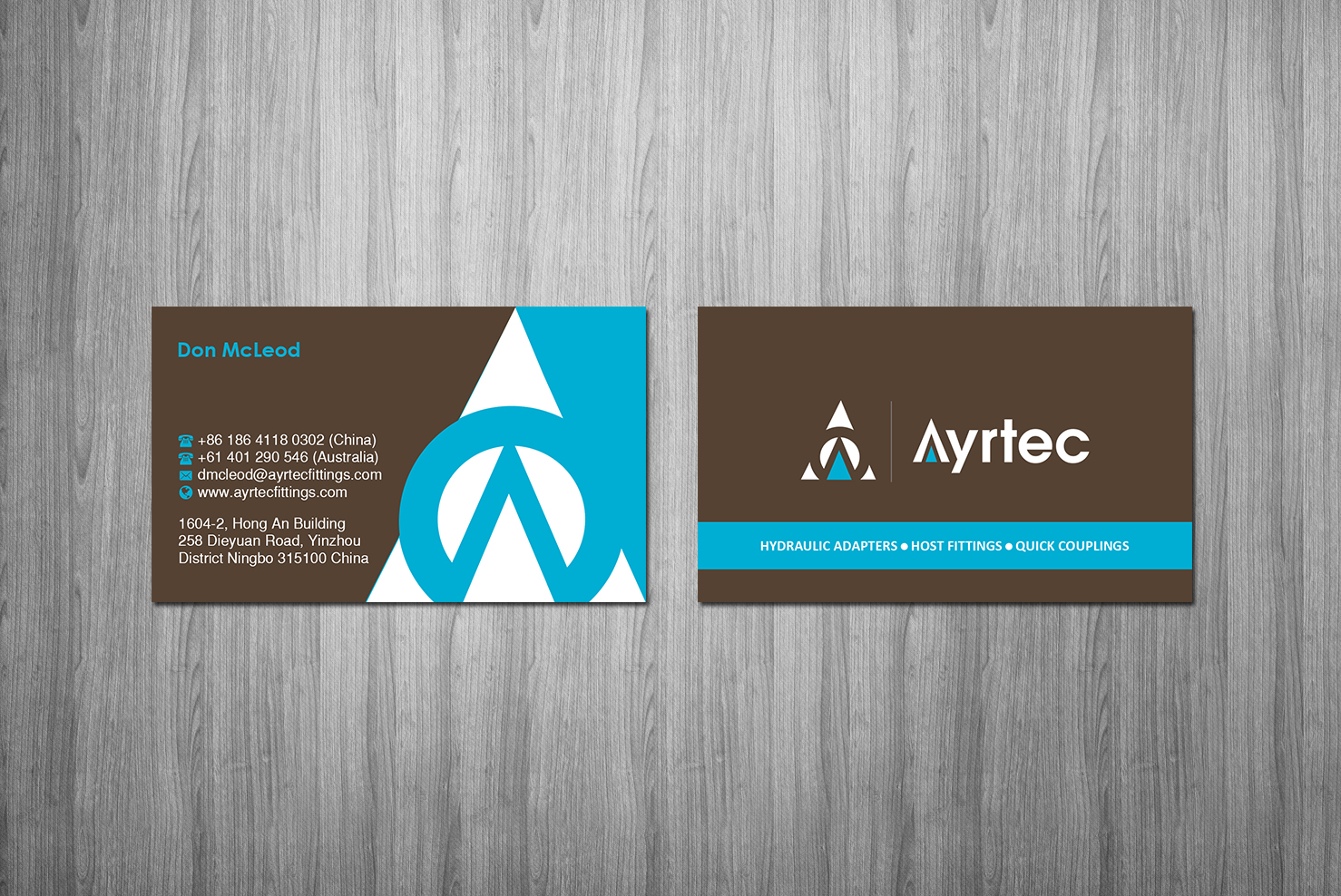 Business Card Design by Creations Box 2015 for Ayrtec Pty Ltd | Design #23364499