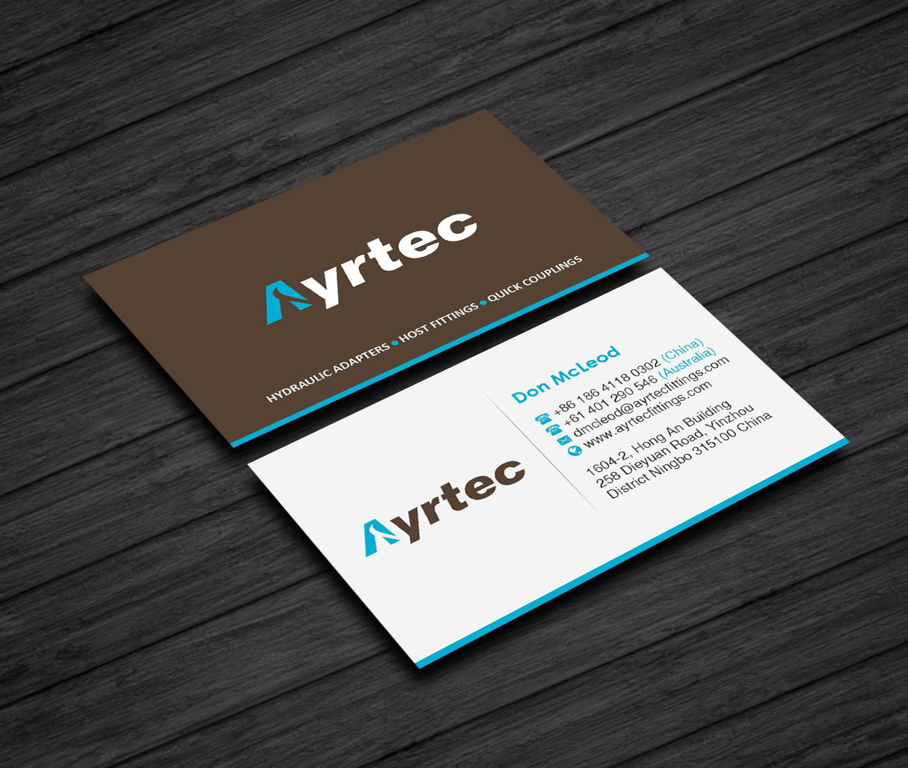 Business Card Design by Creations Box 2015 for Ayrtec Pty Ltd | Design #23364505