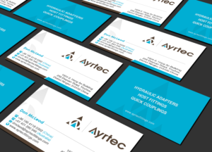 Business Card Design by Creations Box 2015 for Ayrtec Pty Ltd | Design: #23364517