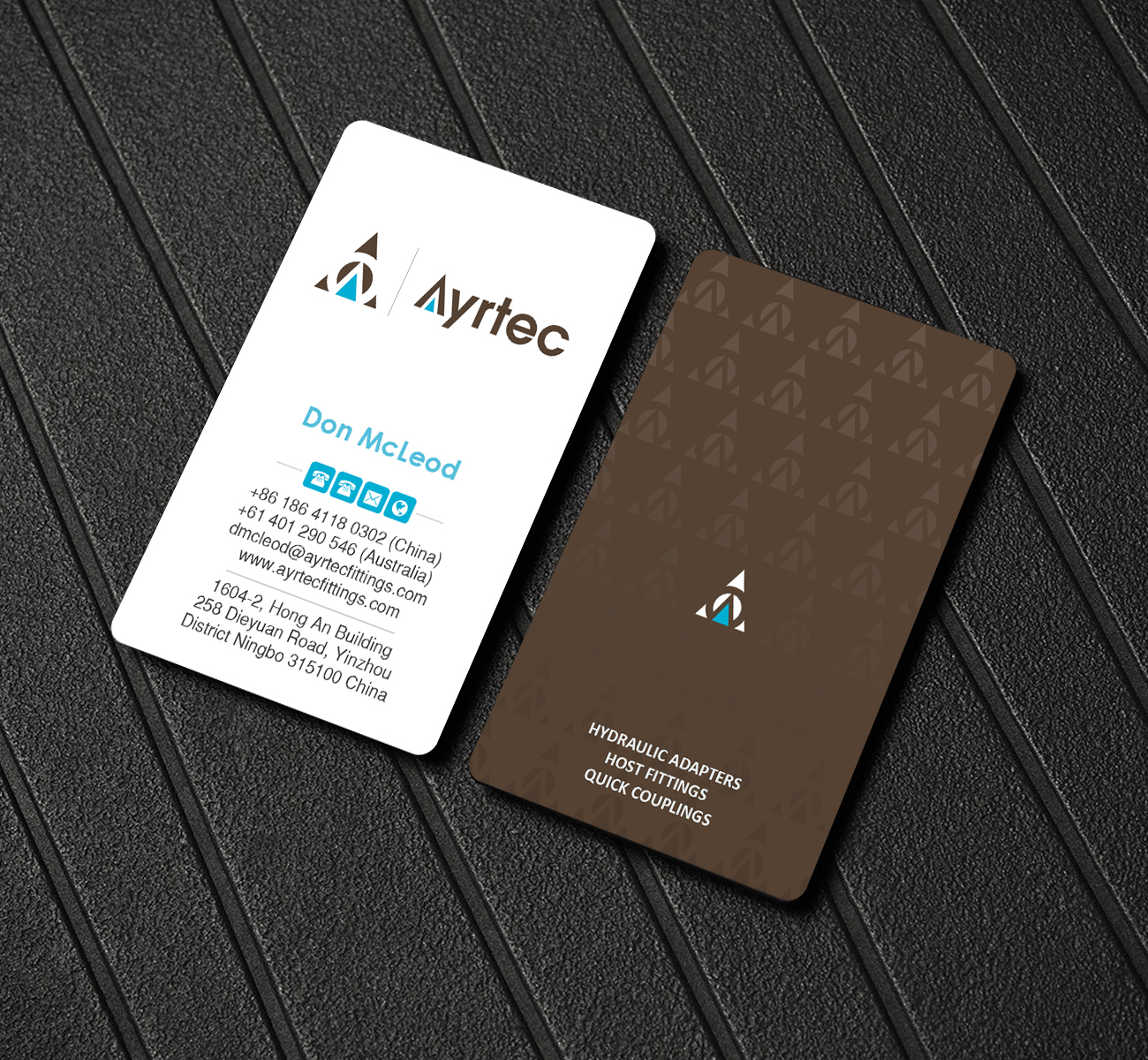 Business Card Design by Creations Box 2015 for Ayrtec Pty Ltd | Design #23364518