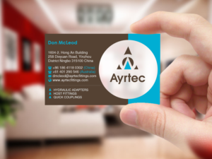 Business Card Design by Creations Box 2015 for Ayrtec Pty Ltd | Design: #23367314