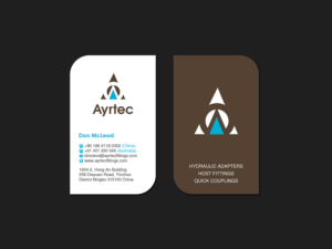 Business Card Design by Creations Box 2015 for Ayrtec Pty Ltd | Design: #23367317