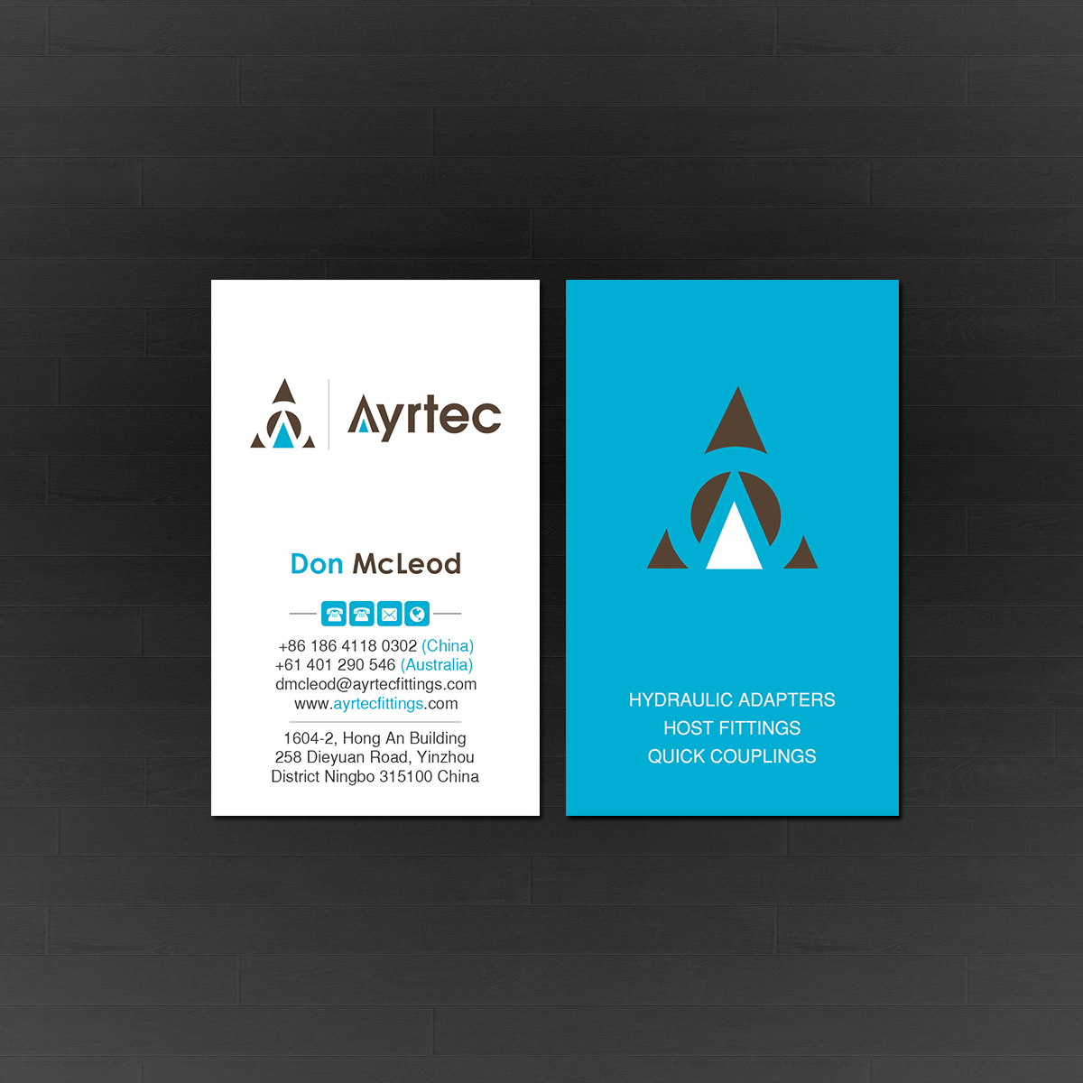 Design de Carte de Visite par Creations Box 2015 pour Ayrtec Pty Ltd | Design #23367318
