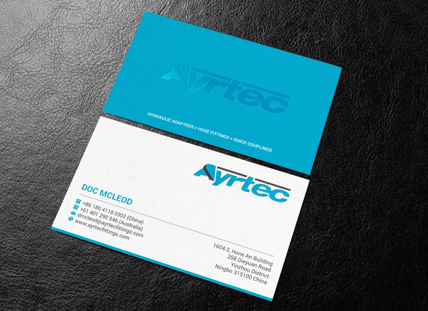 Business Card Design by Brand aid for Ayrtec Pty Ltd | Design #23367953
