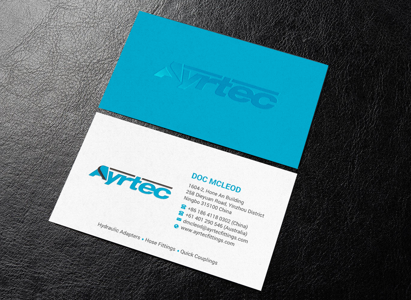 Diseño de Tarjeta de Presentación por Brand aid para Ayrtec Pty Ltd | Diseño #23367954