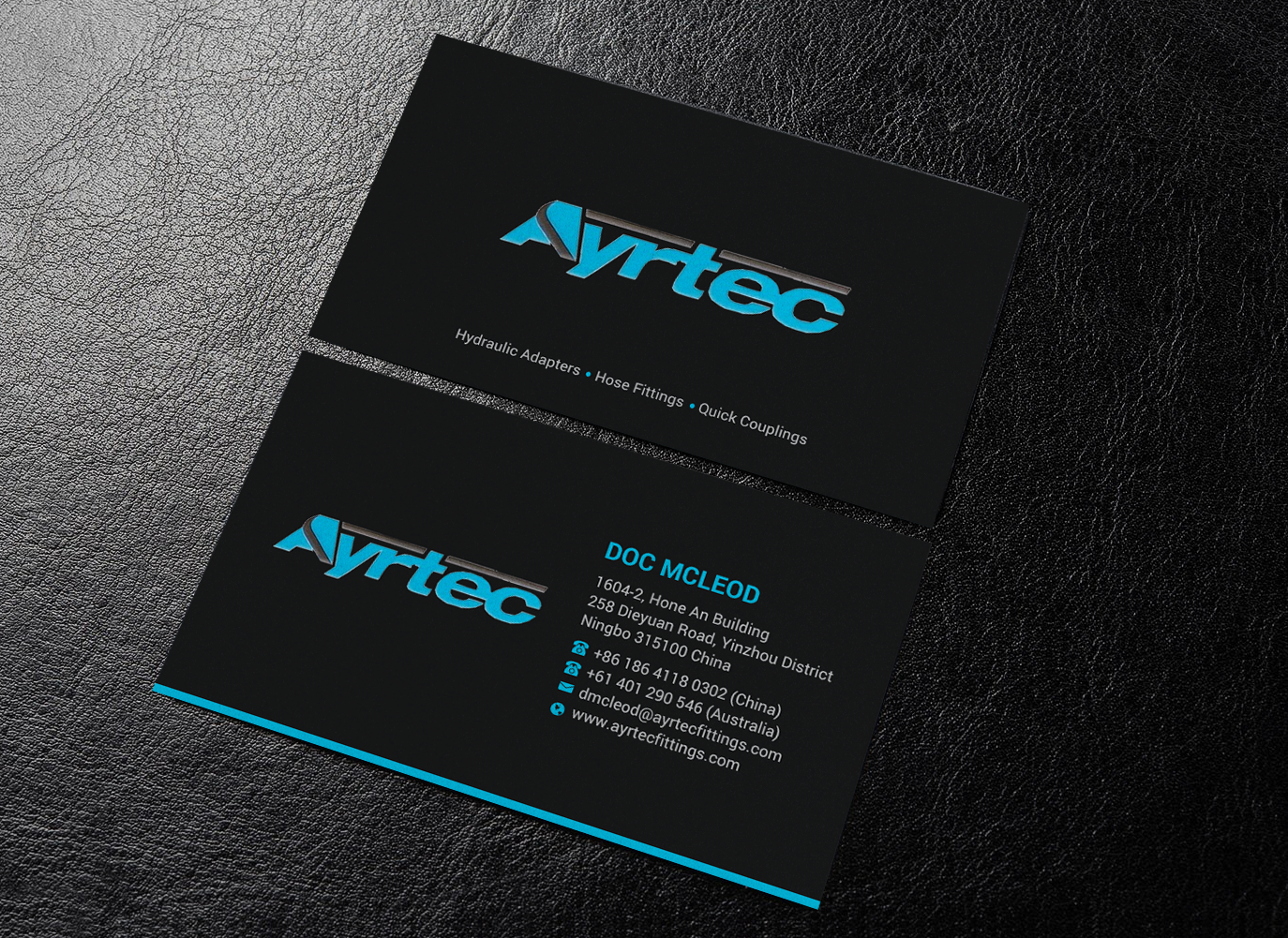 Diseño de Tarjeta de Presentación por Brand aid para Ayrtec Pty Ltd | Diseño #23367955