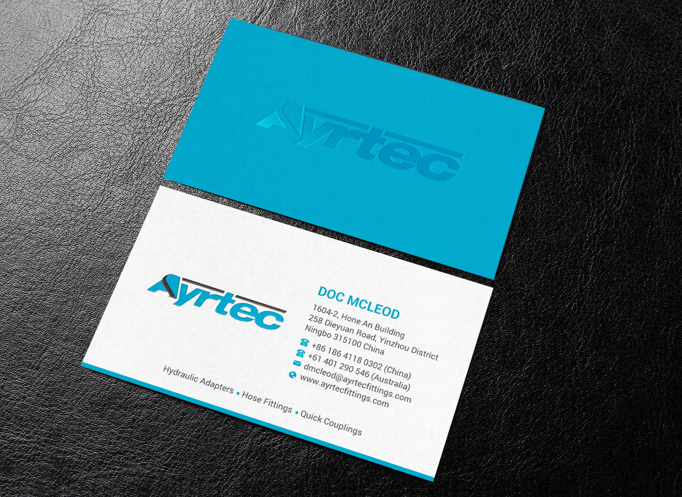 Diseño de Tarjeta de Presentación por Brand aid para Ayrtec Pty Ltd | Diseño #23367956