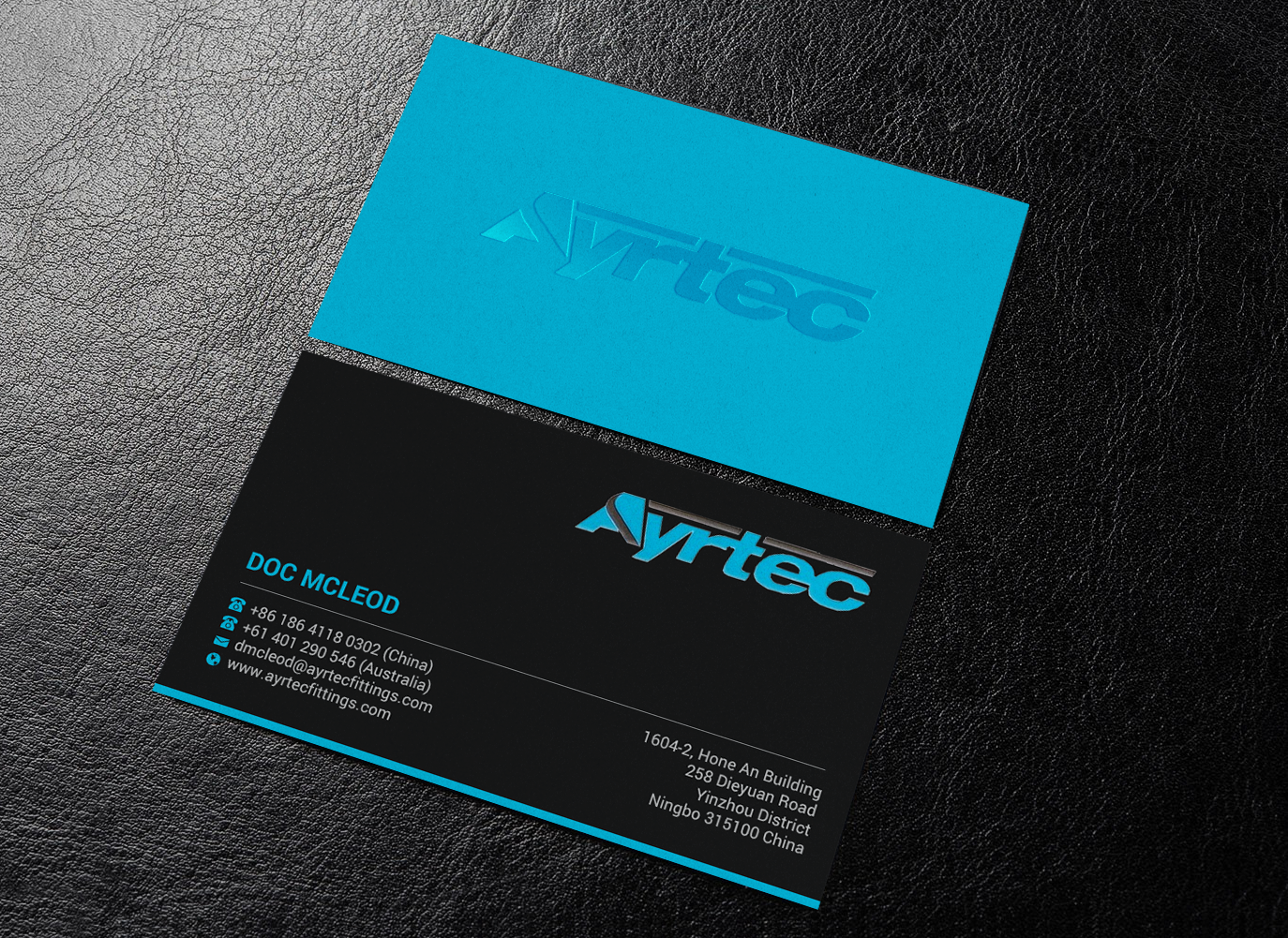 Business Card Design by Brand aid for Ayrtec Pty Ltd | Design #23367959