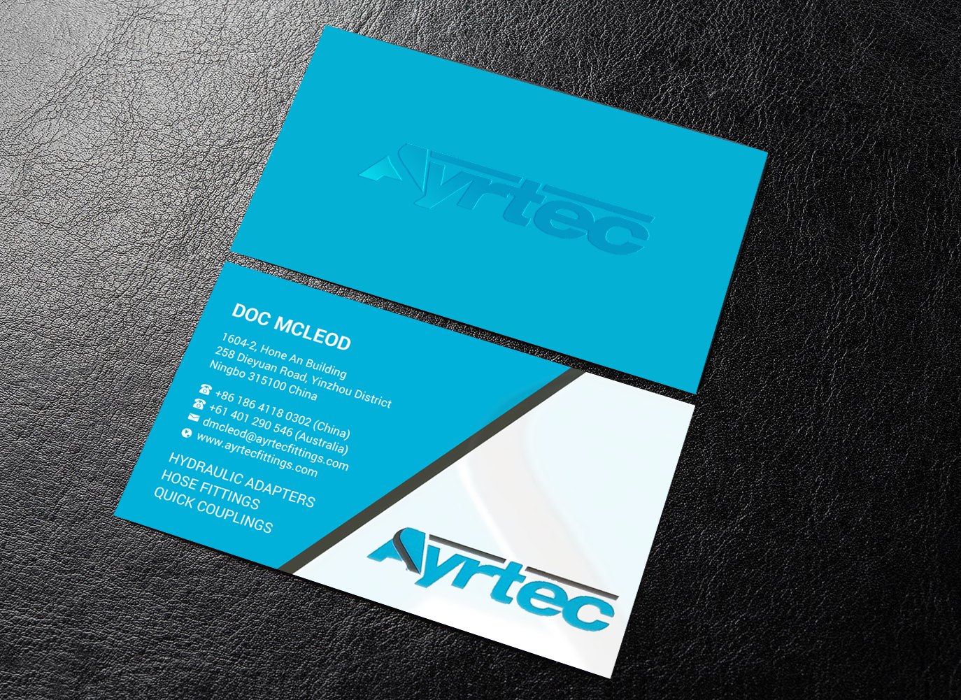 Diseño de Tarjeta de Presentación por Brand aid para Ayrtec Pty Ltd | Diseño #23367961