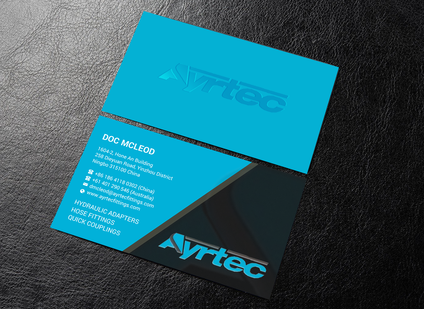 Diseño de Tarjeta de Presentación por Brand aid para Ayrtec Pty Ltd | Diseño #23367963