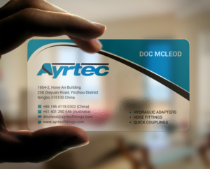 Business Card Design by Brand aid for Ayrtec Pty Ltd | Design: #23368908