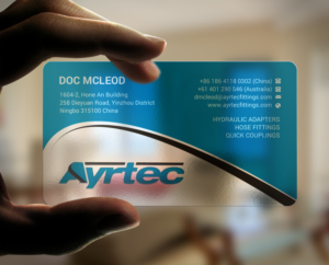 Business Card Design by Brand aid for Ayrtec Pty Ltd | Design: #23368909