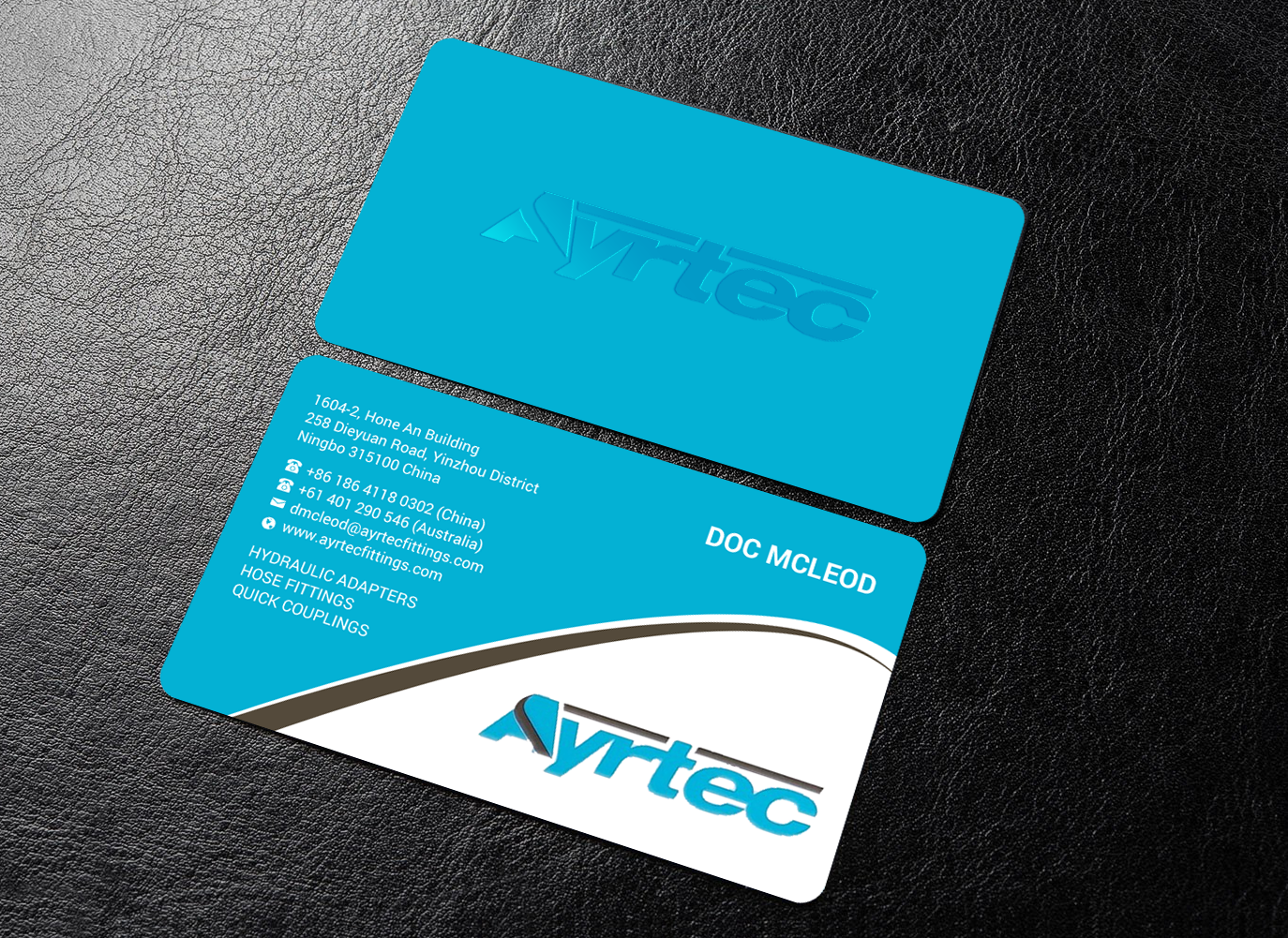 Business Card Design by Brand aid for Ayrtec Pty Ltd | Design #23368912