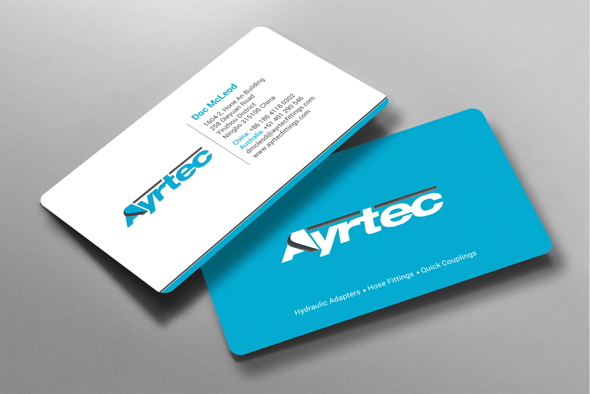 Business Card Design by chandrayaan.creative for Ayrtec Pty Ltd | Design #23362432