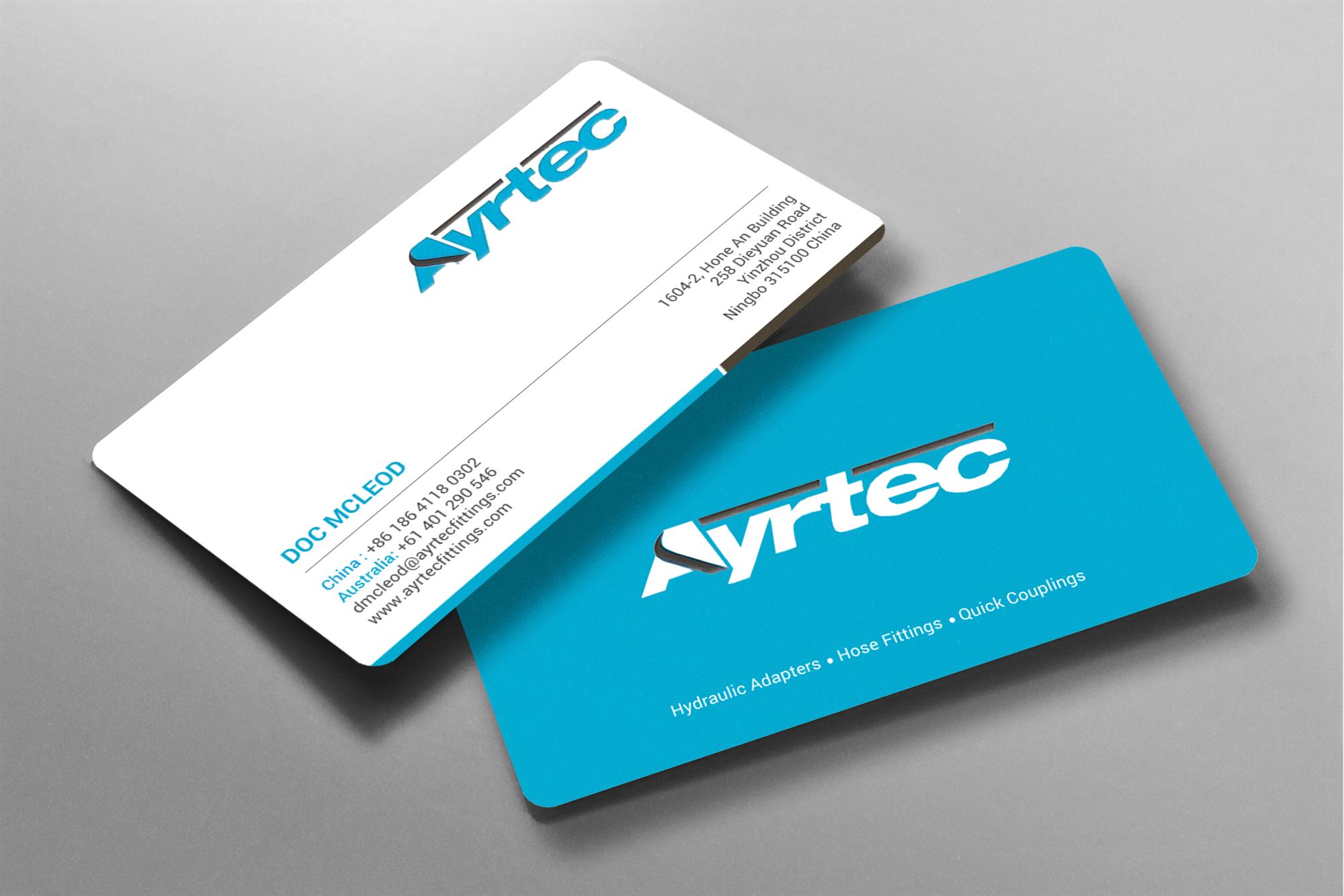 Business Card Design by chandrayaan.creative for Ayrtec Pty Ltd | Design #23362434