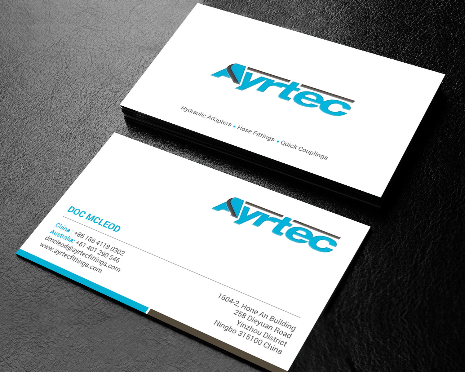 Business Card Design by chandrayaan.creative for Ayrtec Pty Ltd | Design #23362436