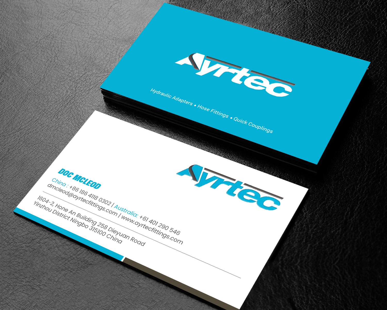 Business Card Design by chandrayaan.creative for Ayrtec Pty Ltd | Design #23362437