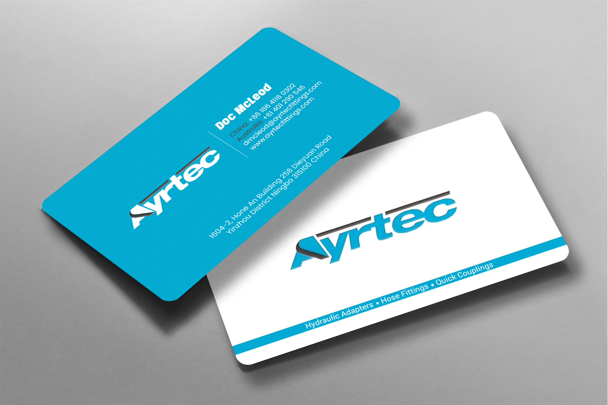 Business Card Design by chandrayaan.creative for Ayrtec Pty Ltd | Design #23362438
