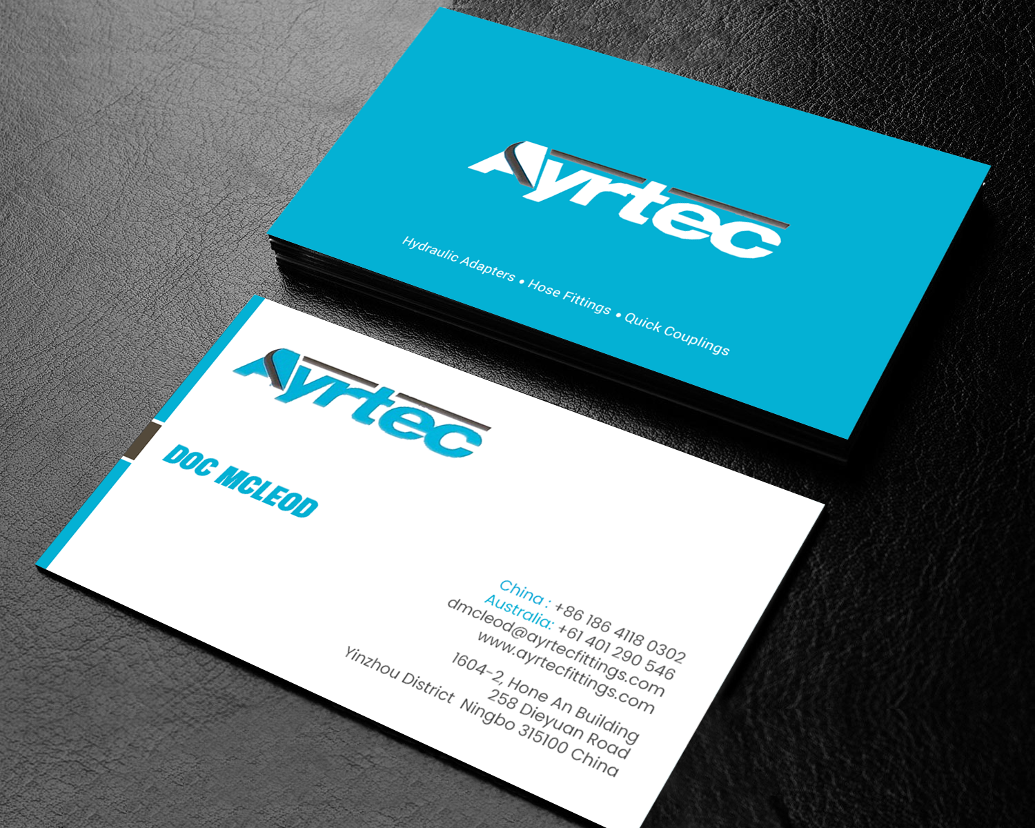 Business Card Design by chandrayaan.creative for Ayrtec Pty Ltd | Design #23362441