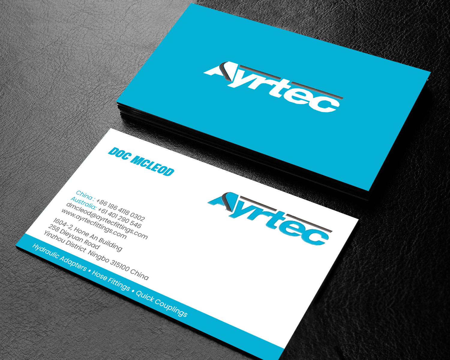 Business Card Design by chandrayaan.creative for Ayrtec Pty Ltd | Design #23362443