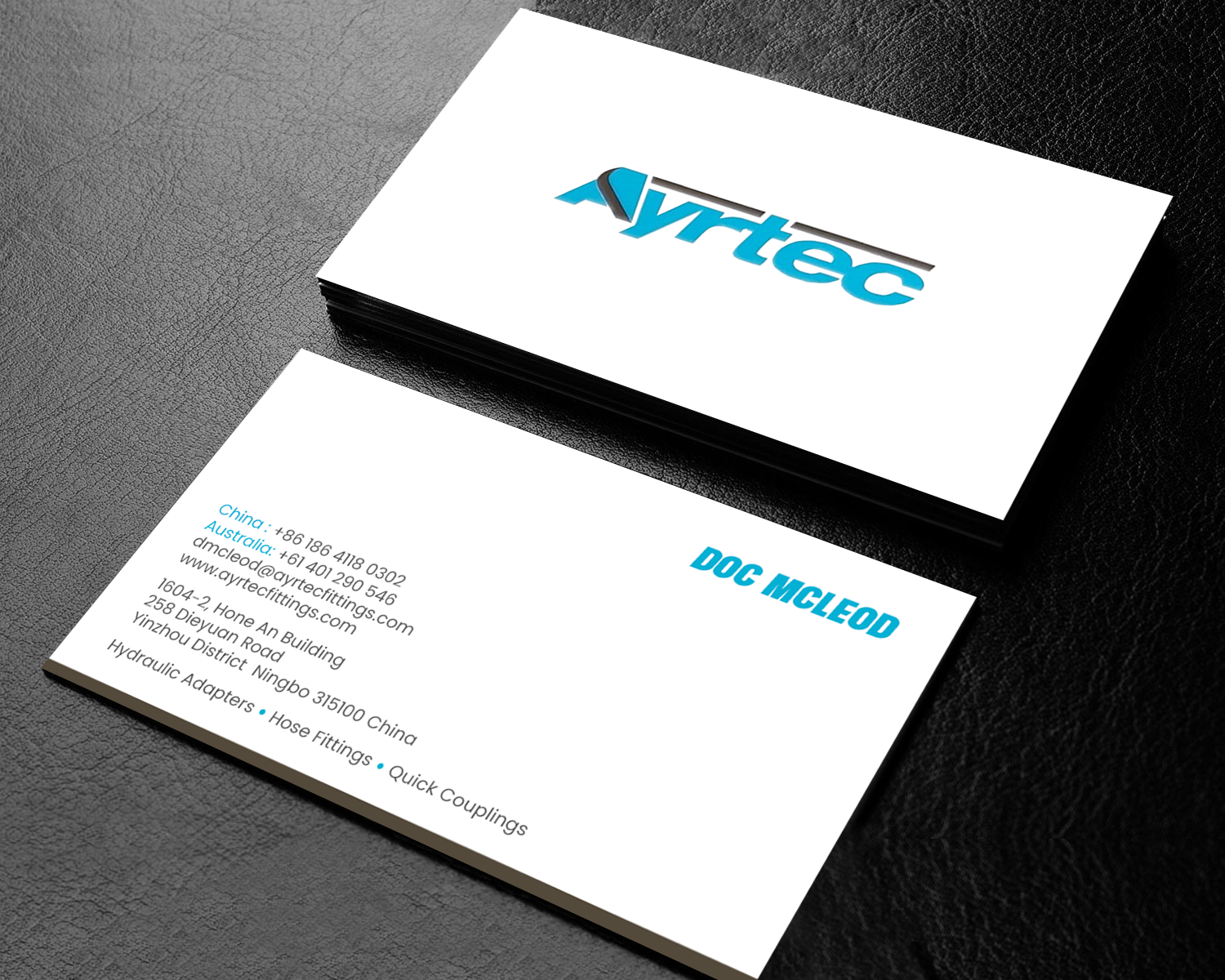 Business Card Design by chandrayaan.creative for Ayrtec Pty Ltd | Design #23362445