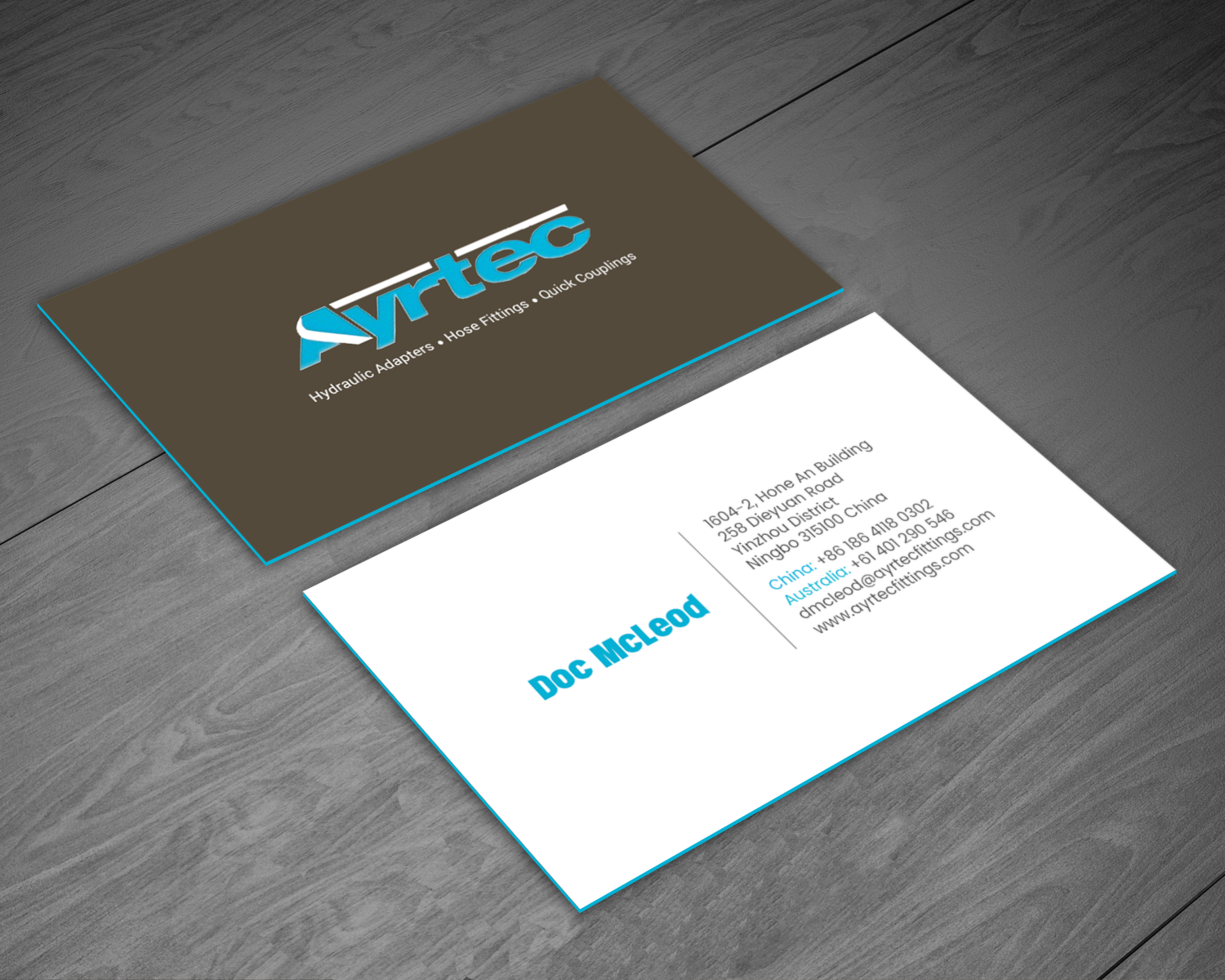 Business Card Design by chandrayaan.creative for Ayrtec Pty Ltd | Design #23362447
