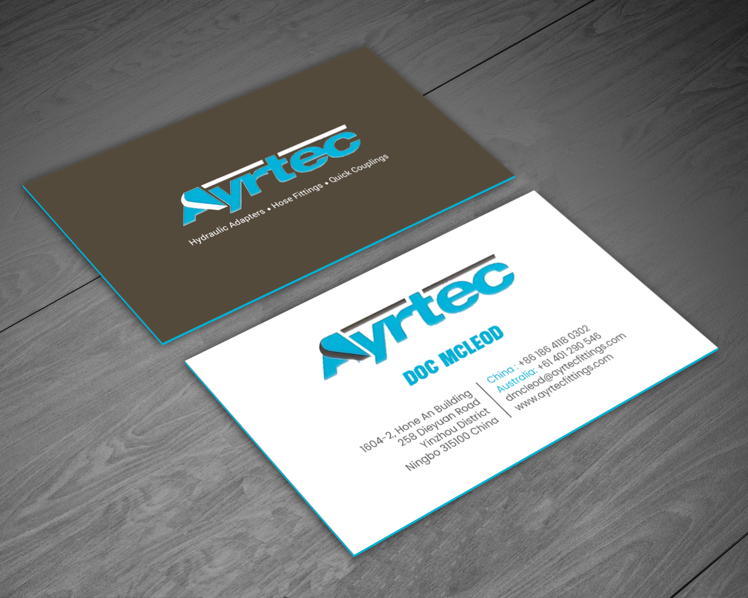 Business Card Design by chandrayaan.creative for Ayrtec Pty Ltd | Design #23362449