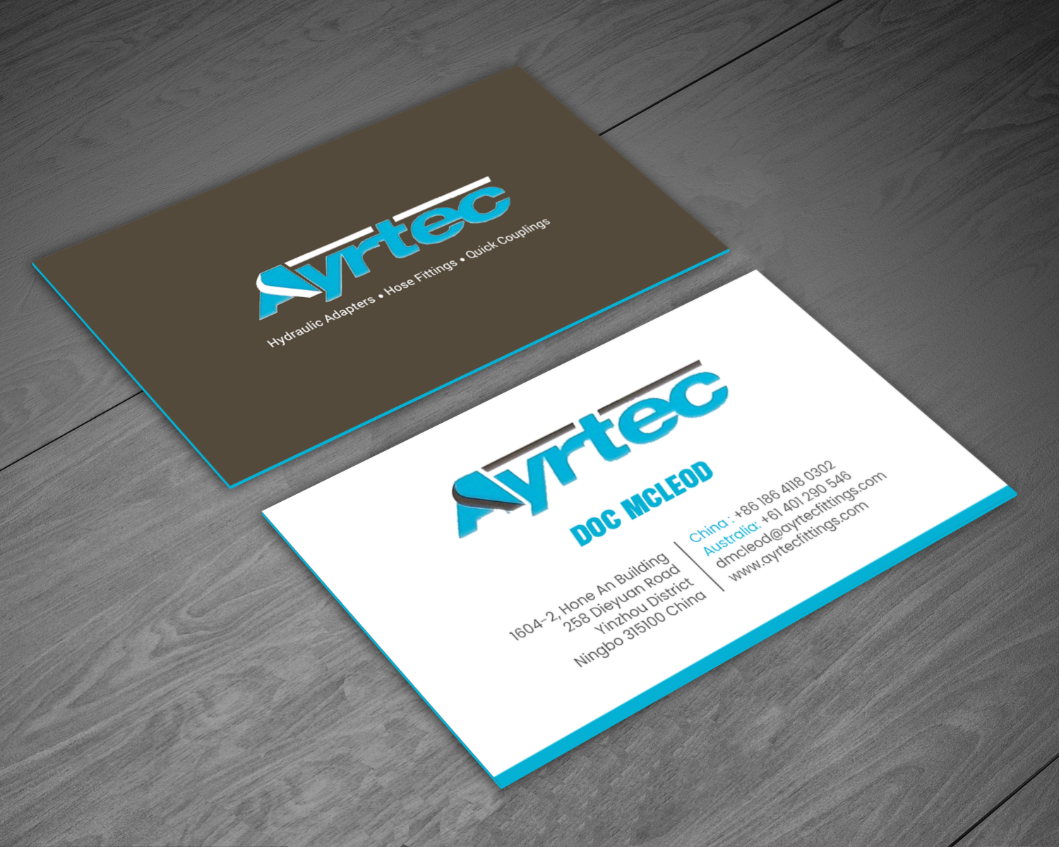 Business Card Design by chandrayaan.creative for Ayrtec Pty Ltd | Design #23362451