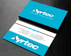 Design de Carte de Visite par chandrayaan.creative pour Ayrtec Pty Ltd | Design : #23362456