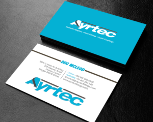 Design de Carte de Visite par chandrayaan.creative pour Ayrtec Pty Ltd | Design : #23362459