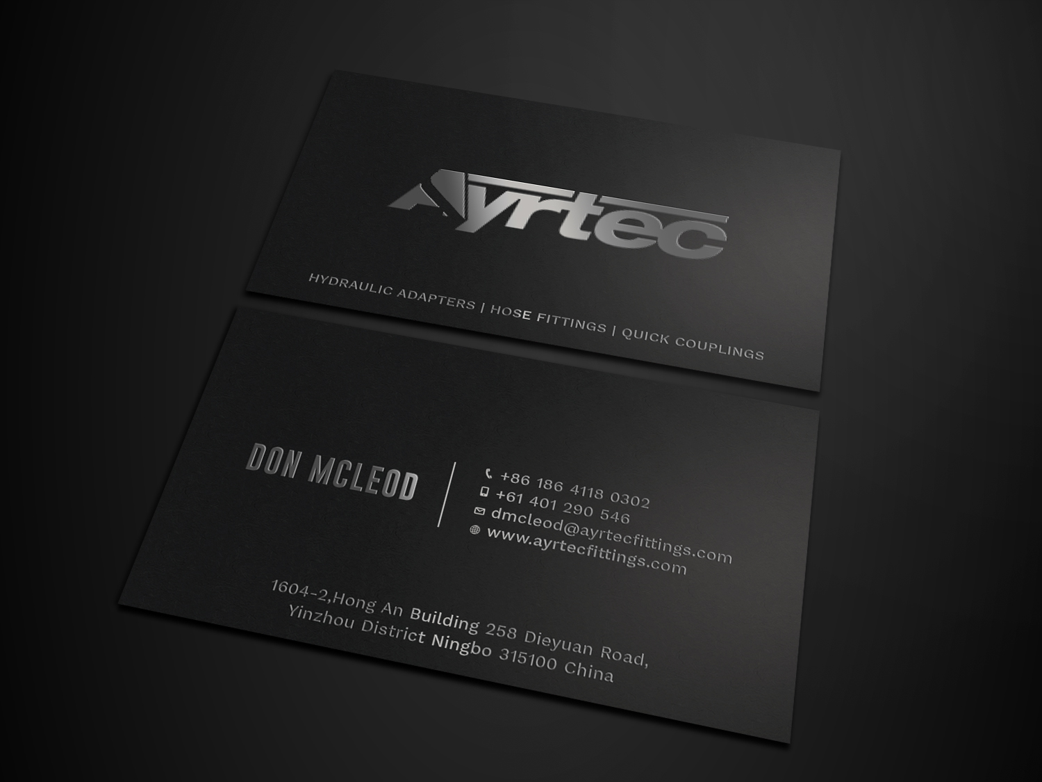 Business Card Design by Tripti Ranjan Gain for Ayrtec Pty Ltd | Design #23376627