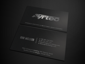 Business Card Design by Tripti Ranjan Gain for Ayrtec Pty Ltd | Design: #23376627