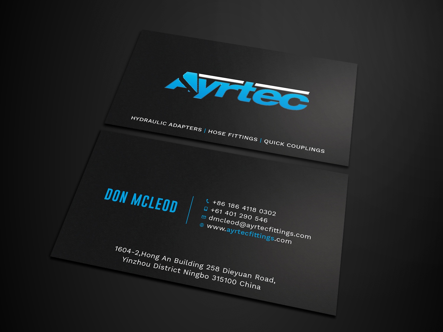 Visitenkarten-Design von Tripti Ranjan Gain für Ayrtec Pty Ltd | Design #23376628