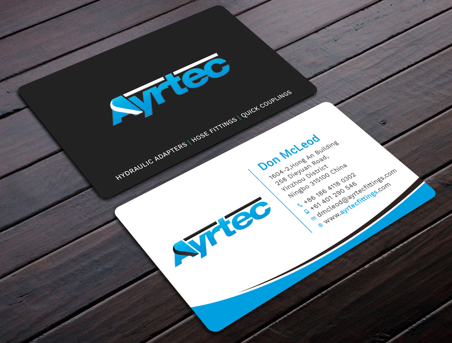 Diseño de Tarjeta de Presentación por Tripti Ranjan Gain para Ayrtec Pty Ltd | Diseño #23376630
