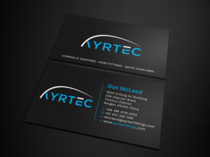 Business Card Design by Tripti Ranjan Gain for Ayrtec Pty Ltd | Design: #23376637